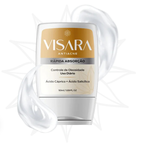Visara acnes e espinhas