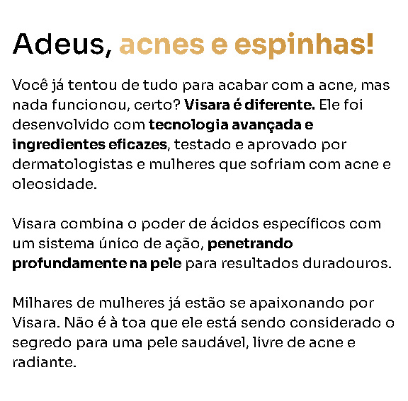 Visara acnes e espinhas 01